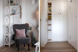 fewo1846 Strandresidenz Wassersleben - Muschelnest - Stilvolles Studioapartment mit Balkon