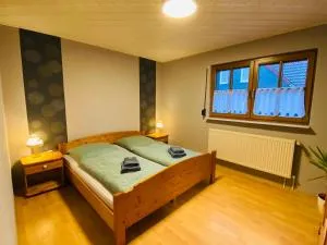 Ferienwohnung An den Erlewiesen, 3SZ, 85qm, Kamin - Schleusingen
