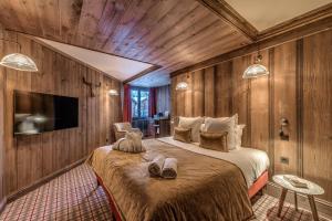 Appart'hotels Hotel & Spa Le Val d'Isere : Chambre Quintuple