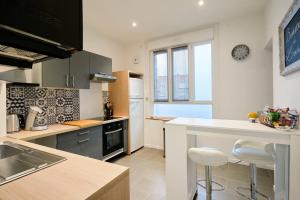 Appartements Appart T3 Spacieux & Cosy Face a la gare : photos des chambres