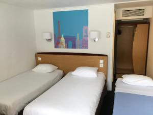 Hotels Kyriad Direct Marseille Ouest - Martigues : Chambre Lits Jumeaux