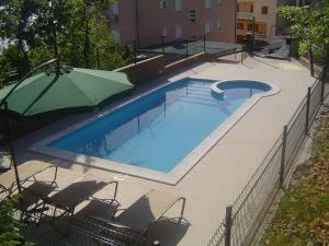 Holiday apartment in Dramalj with sea view, balcony, air conditioning, W-LAN 4623-1 