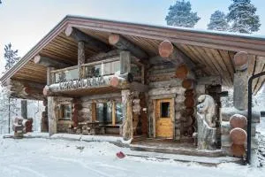 Spectacular Rural Log House with 2 Saunas next to a beautiful lake - Alakitka