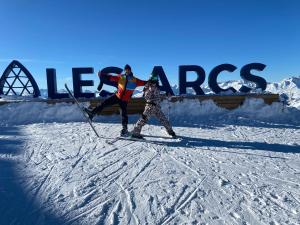 Les ARCS 1600 - SKI AUX PIEDS - MAGNIFIQUE DUPLEX 12 PERSONNES