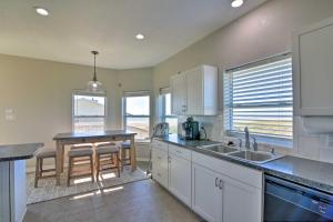 West Galveston Home about Steps from Terramar Beach!