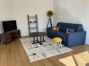 Centre-ville au calme grand T2 avec terrasse