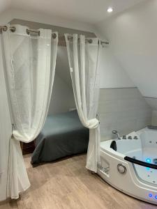 Maisons de vacances Gite mon reve a Scherwiller avec SPA sur la route des vins au coeur de l-alsace : photos des chambres