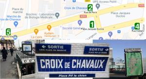 Appartements Feel At Home Paris-Montreuil 500m Metro parking prive gratuit : photos des chambres