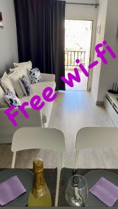 Lovely apartment seaview in Puerto Rico with heated swimming pool, free Wi-Fi and free private parking