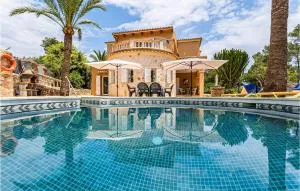 3 Bedroom Awesome Home In Porto Petro - Cala Mondrago