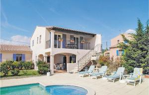 Amazing Home In Lauris With 2 Bedrooms, Private Swimming Pool And Outdoor Swimming Pool