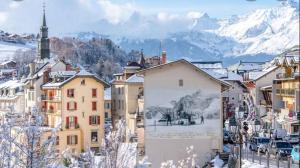 Appartements Ancient Hotel Mont Joly - 3 bedr - view - 2 bath - 80m2 : photos des chambres