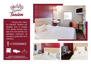Hotels hotelF1 Rouen Sud Parc Expos : photos des chambres