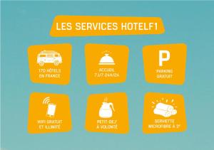 Hotels hotelF1 Le Havre : photos des chambres