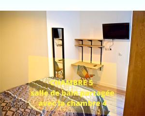 Maisons d'hotes COLIVING TOUT CONFORT- LOOS LES LILLE-MAISON PARTAGEE-7 chambres-5 sdb-6WC-LOOS LES LILLE : photos des chambres