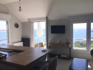 Le Cézembre - vue 180 baie St Malo