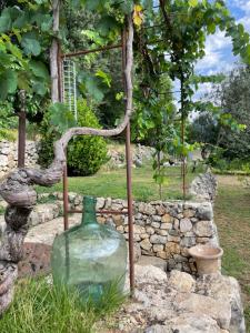 Maisons de vacances Maison avec jardin et vue - Le Pont du Loup 06 : photos des chambres