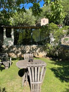 Maisons de vacances Maison avec jardin et vue - Le Pont du Loup 06 : photos des chambres