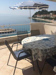 Apartment in Podgora with sea view, terrace, air conditioning, WiFi 134-3 