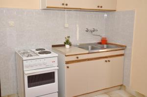 Apartment in Barbat with sea view, balcony, air conditioning 660-4