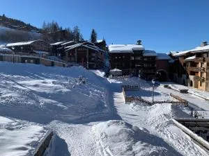 4P au pied des pistes, refait à neuf, La Plagne, avec WIFI