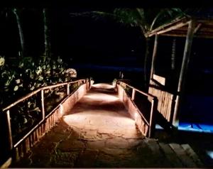 Descanso com pé na areia!