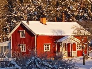 Året runt i väldigt härlig natur Bo på lantgård