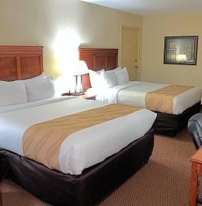 Standard Double Room with Two Double Beds - Non-Smoking room in Quality Inn - Chickasha near University