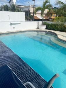 Casa de luxo em Porto de Galinhas com funcionária a 50 m do mar