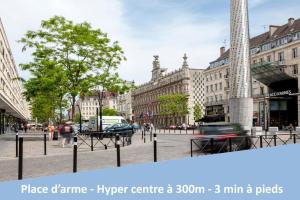 Appartements DESIGN APPART - HYPER CENTRE - TRAM - FREE WIFI - leRelaisdOdile21 : photos des chambres