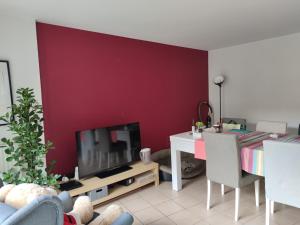 Maisons de vacances Agreable maison de ville climatisee avec billard, babyfoot, PS4, terrasse privee : photos des chambres