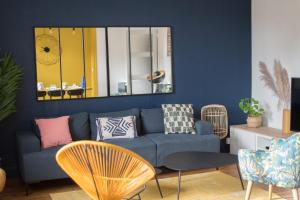 Appartements Bleu Toucan - Centre St-Nazaire-a 2 pas de la mer : photos des chambres