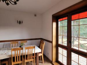 Kaszubskie Zacisze dom nad jeziorem, sauna, balia ogrodowa