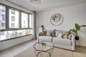 Appartements Superbe appartement avec balcon et parking proche Paris : photos des chambres