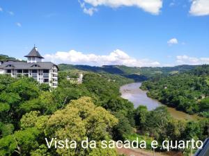 Melhor vista e localização nas Termas