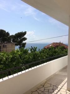 Studio apartment in Podgora with sea view, balcony, air conditioning, WiFi 4492-4