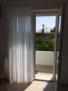 Studio apartment in Podgora with sea view, balcony, air conditioning, WiFi 4492-4