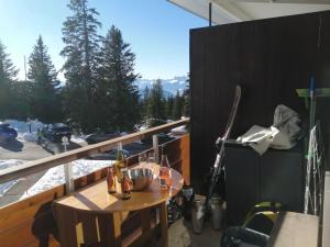 Appartements Le Flocon-Studio cabine-Balcon 4-6 Pers a 100m des pistes : photos des chambres