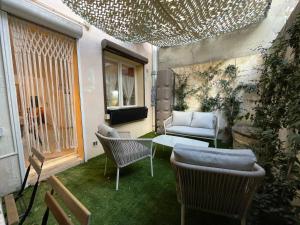 Villas confortable maison cosy-chic, clim, park, exte : photos des chambres