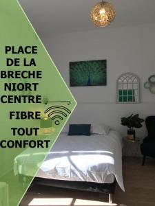 Appartements Le Bahia centre la Breche wifi linge de pressing : Studio