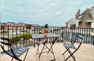 Superbe appartement 4 personnes Le Pouliguen avec vue magnifique sur le port et la mer - Le Croisic