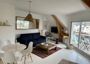 Appartements Superbe appartement 4 personnes Le Pouliguen avec vue magnifique sur le port et la mer : photos des chambres