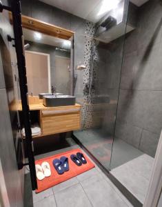 Appartements T3 au centre ville avec balcon, parking gratuit : photos des chambres