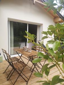 Appartements Cabane chic et romantique MUSCADELLE pres de Bordeaux : photos des chambres