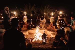 Silver luxury camp