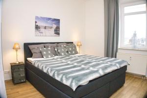 ruhige Lage, Ferienwohnung im Bäderstil mit Wintergarten - Villa Möwe FeWo 04