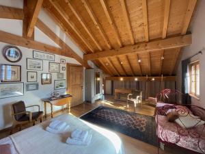 B&B / Chambres d'hotes Chez La Nanie : Chambre Double - Vue sur Montagne