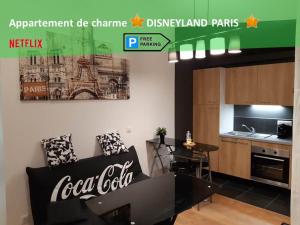 Appartements Appartement de charme DISNEYLAND PARIS - Nidouest : photos des chambres