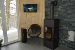 Лісовий Еко-будинок з сауною біля Львова