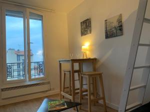 Appartements Charmant Studio 3 pers - 20mn Paris - 35mn Disney : photos des chambres